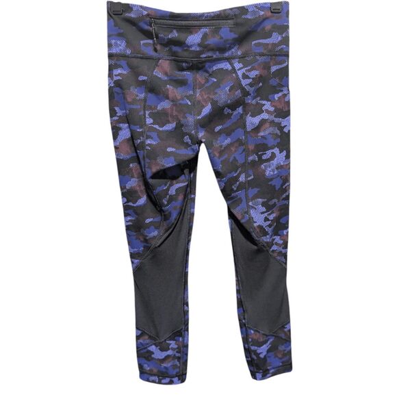 LULULEMON ATHLETICA Pace Rival Crop 'Full-On Luxtreme 22' Size 2 - Picture 8 of 8